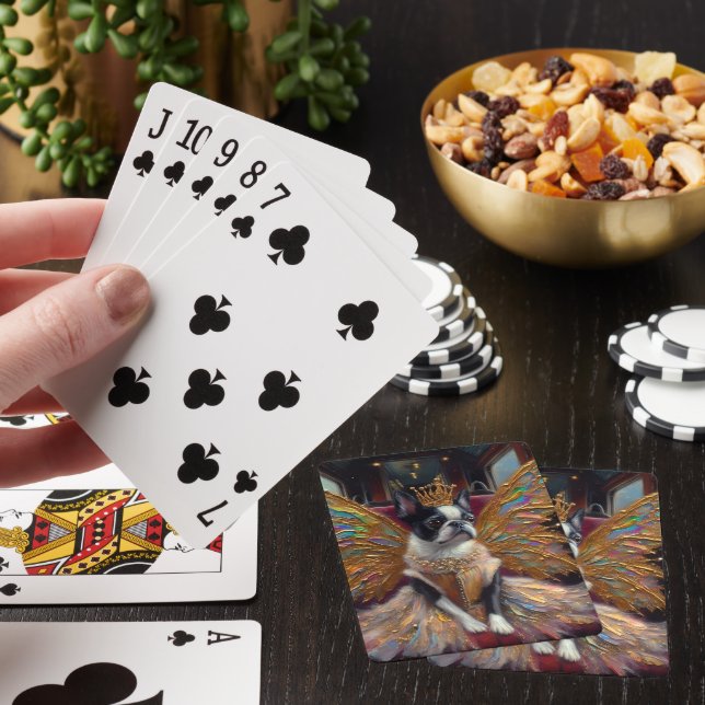 Jeu De Cartes Boston Terrier Fairy (In Situ)