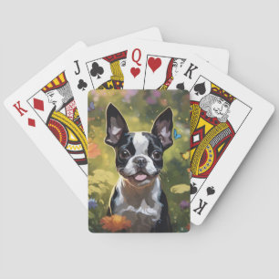Jeu De Cartes Boston Terrier Puppy
