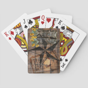 Jeu De Cartes Bottes Russe Texas Star Western Pistol Cowboy