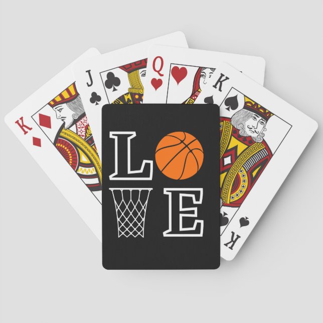Jeu De Cartes Boucles de basket-ball, Lecteur de basket-ball Cad (dos)