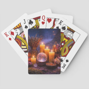 Jeu De Cartes Bougies Boule Cristalline Mystique Envoûtantes