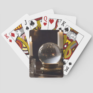 Jeu De Cartes Boule de cristal et bougies 2