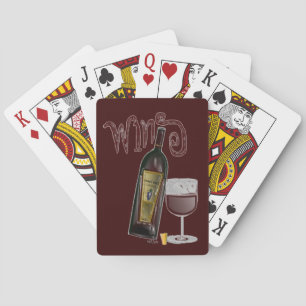 Jeu De Cartes Bouteille de vin (Bourgogne)