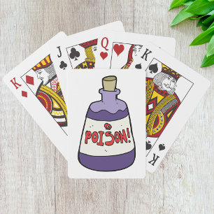 Jeu De Cartes Bouteille Violette De Poison