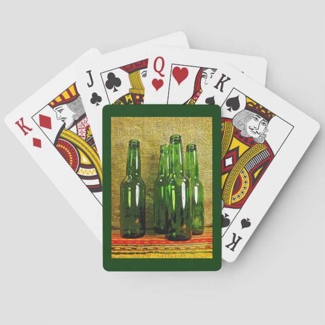 Jeu De Cartes Bouteilles de bière Jouer des cartes (dos)