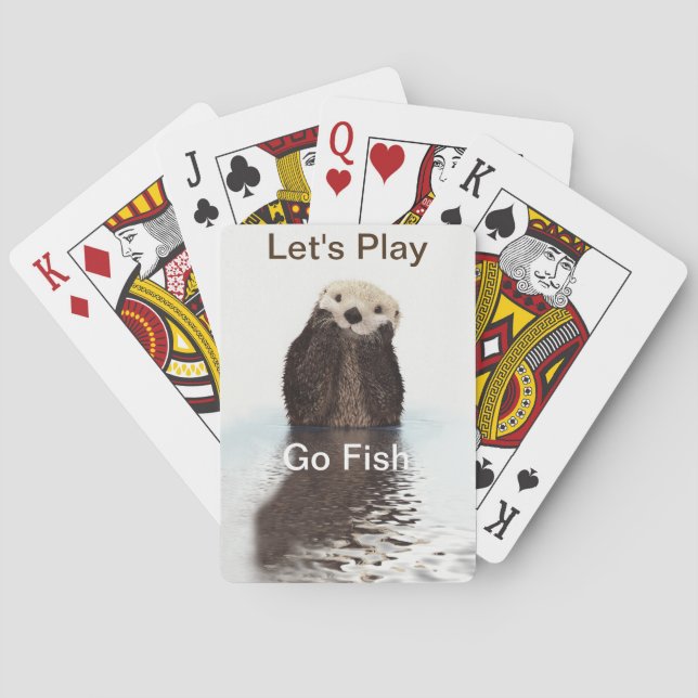 Jeu De Cartes Bouton mou dans l'eau (dos)