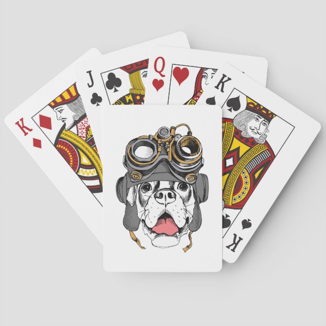 Jeu De Cartes Boxe à vapeur (dos)