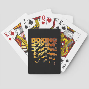 Jeu De Cartes Boxer Graphisme Word Art
