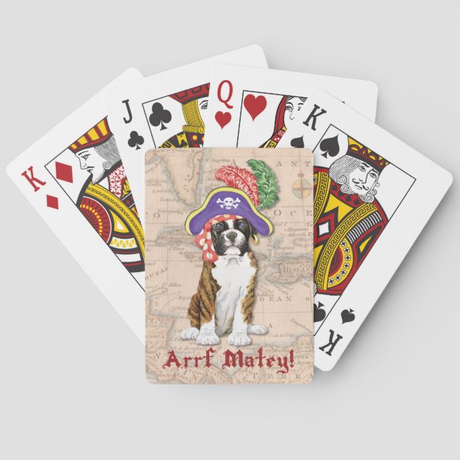 Jeu De Cartes Boxer Pirate (dos)
