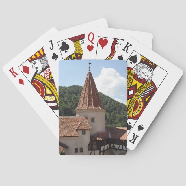Jeu De Cartes Bran Dracula Castle Jouer aux cartes (dos)