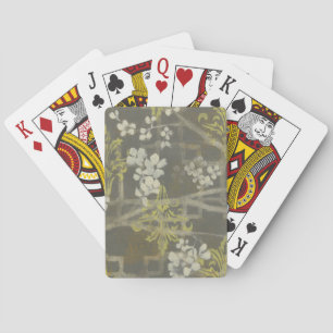 Jeu De Cartes Branche modelée I de fleur