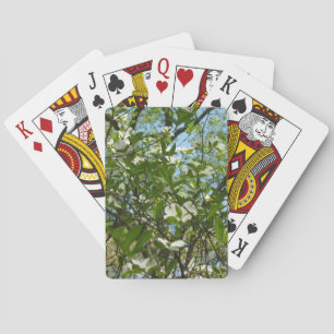 Jeu De Cartes Branche of Dogwood Blossoms Spring Trees