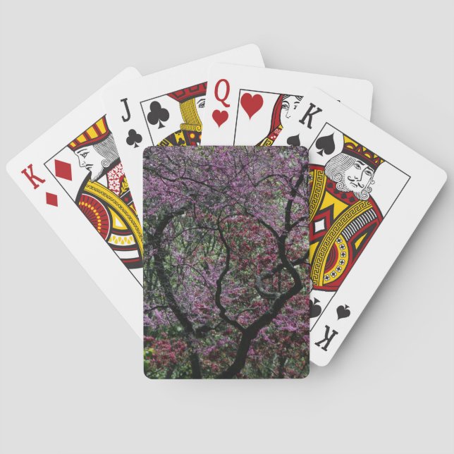 Jeu De Cartes Branches et fleurs (dos)