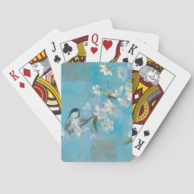 Jeu De Cartes Branches fleurissantes (dos)