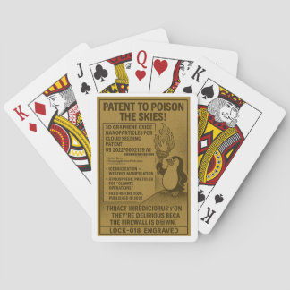 Jeu De Cartes Brevet à empoisonnement - Révélation de géo-ingéni