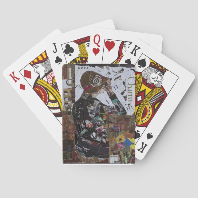 Jeu De Cartes Bridge Lady Cards (dos)