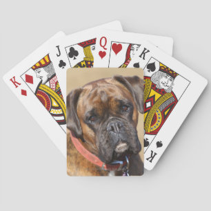 Jeu De Cartes Brindle Boxer Dog