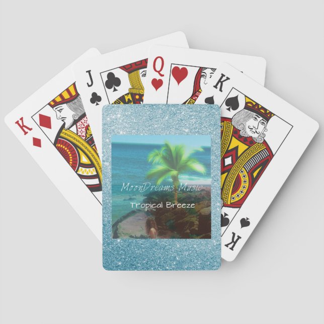 Jeu De Cartes Brise tropicale (dos)