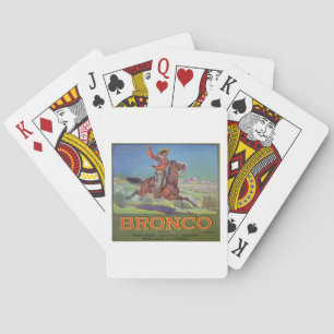 Jeu De Cartes 'Bronco Oranges', c.1900 (colour litho)