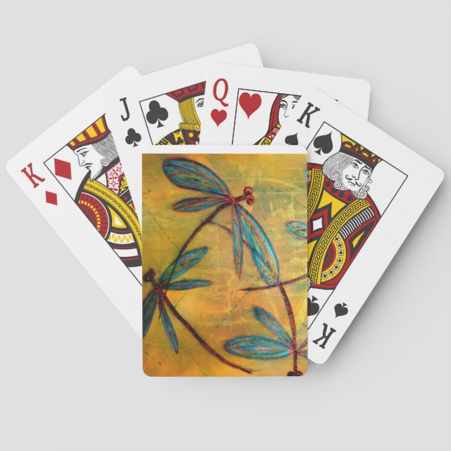 Jeu De Cartes Brouillard de libellule (dos)