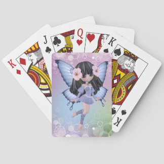 Jeu De Cartes Brunette Princess Butterfly Playing Cards