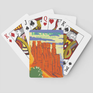 Jeu De Cartes Bryce Canyon National Park Utah Vintage