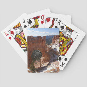Jeu De Cartes Bryce Canyon Pont naturel Paysage neigeux Photo