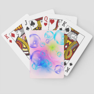 Jeu De Cartes BUBBLES - Image Abstraite colorée de l'art fractal