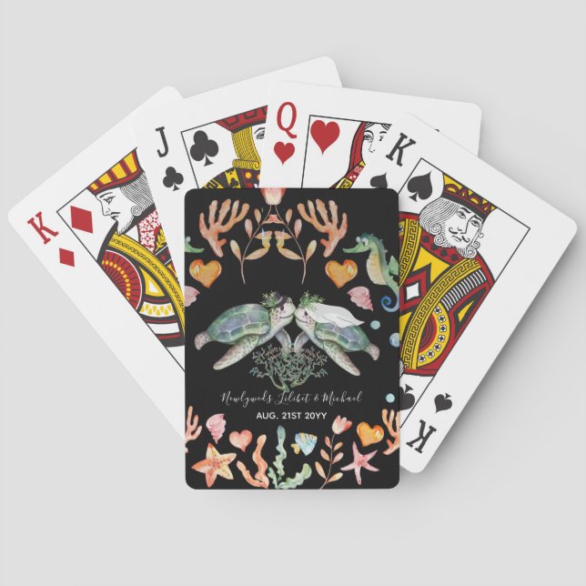 Jeu De Cartes BUDGET Nouveaux mariés Cadeaux de mariage personna (dos)