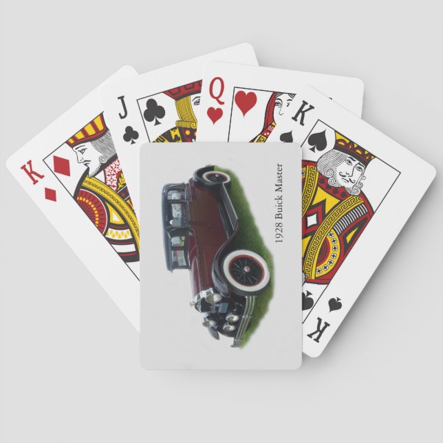 Jeu De Cartes Buick Master 1928 (dos)