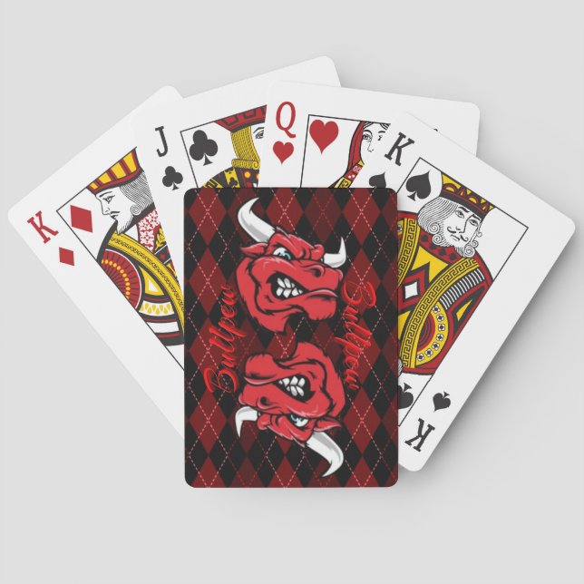 Jeu De Cartes Bullpew (dos)
