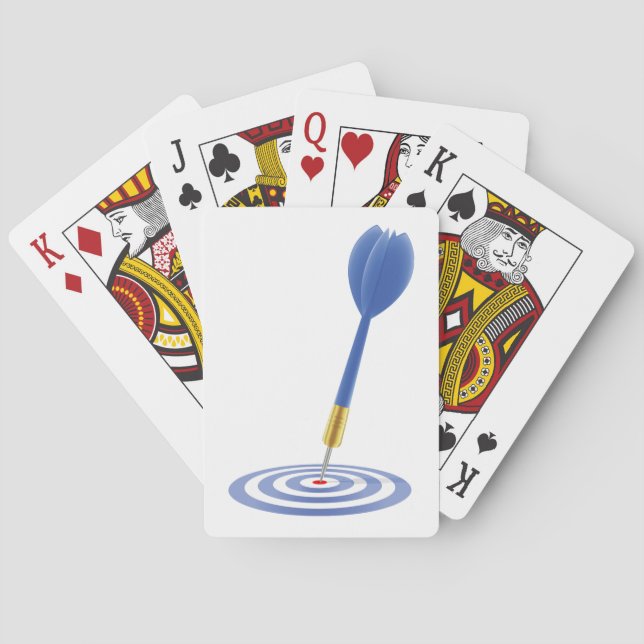 Jeu De Cartes Bullseye Dart (dos)