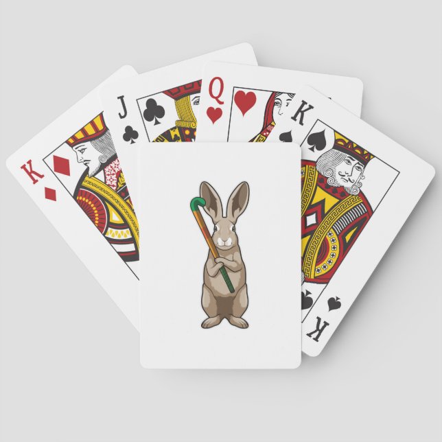 Jeu De Cartes Bunny at Hockey (dos)