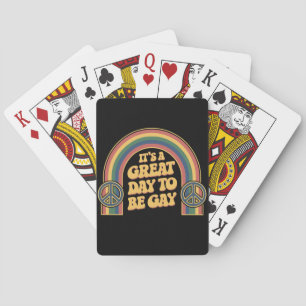 Jeu De Cartes C’Est Un Grand Jour D’Être Gay LGBTQ Pride Mois Qu