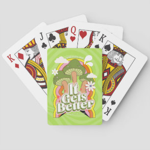 Jeu De Cartes Ça devient mieux Personnalisation de Good Vibes