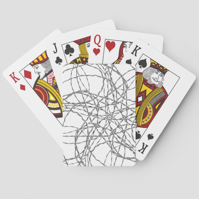 Jeu De Cartes Câblé (dos)