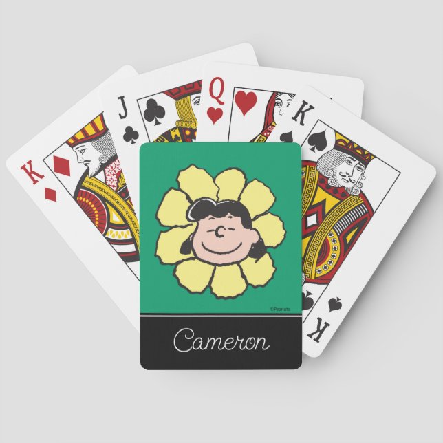 Jeu De Cartes cacahuètes | Lucy Flower Jouer des cartes (dos)