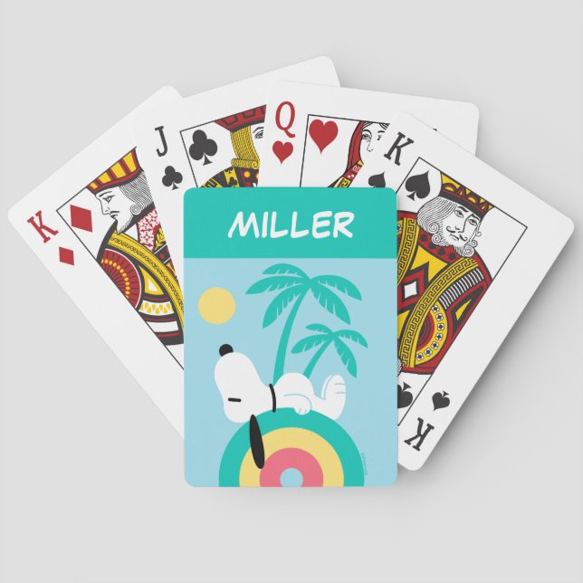 Jeu De Cartes cacahuètes | Snoopy Deco Dreams Jouer aux cartes (dos)