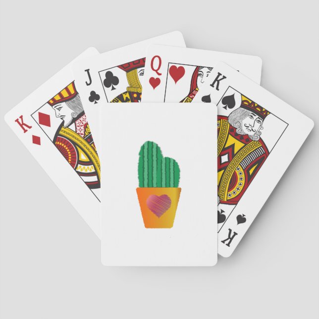Jeu De Cartes Cactus (dos)