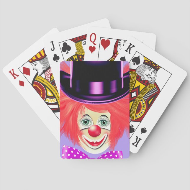 Jeu De Cartes Cadeau Clown Playing Cards - Smile (dos)