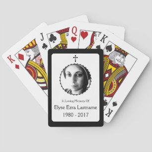 Jeu De Cartes cadeau de croix élégant