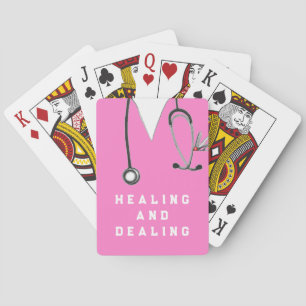 Jeu De Cartes Cadeau de nouveauté d'infirmière