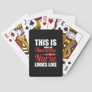 Jeu De Cartes Cadeau infirmière C'Est Ce Qu'Une Infirmière Mag