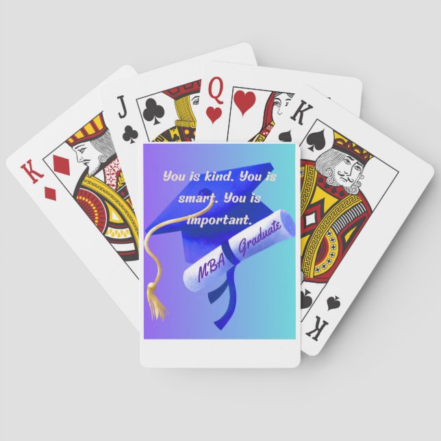 Jeu De Cartes Cadeau MBA (dos)