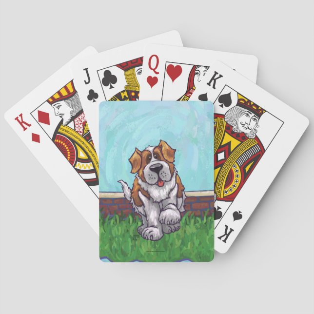 Jeu De Cartes Cadeaux et accessoires St. Bernard (dos)