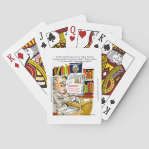 Jeu De Cartes Cadeaux et T-shirts drôles du discours au coin du 