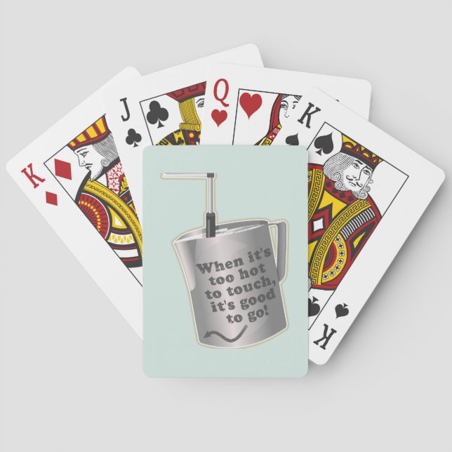 Jeu De Cartes Café Barista cuillère à chauffer le lait (dos)