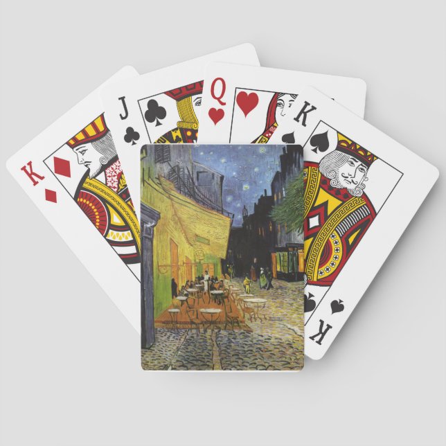 Jeu De Cartes Café nocturne de Van Gogh (dos)