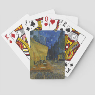Jeu De Cartes Café Terrasse à la nuit par Vincent van Gogh
