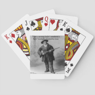 Jeu De Cartes Calamity Jane Humour Citation Cadeaux Tee - shirts